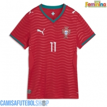 Camisa de time de futebol Portugal Joao Felix #11 Replicas 1º Equipamento Feminina Mundo 2026 Manga Curta